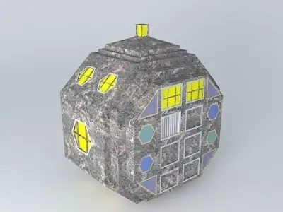 TARDIS X Experimental TARDIS Design Free 3D model