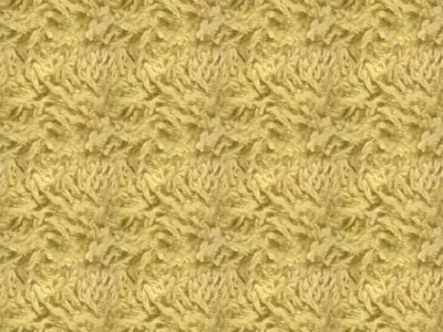 Seamless Shaggy Yellow Carpet Texture 4K  Texture