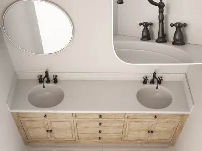 Bathroom 25 3D model