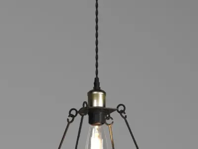 Hanging Lamp LOFT HOUSE P-148 3D model