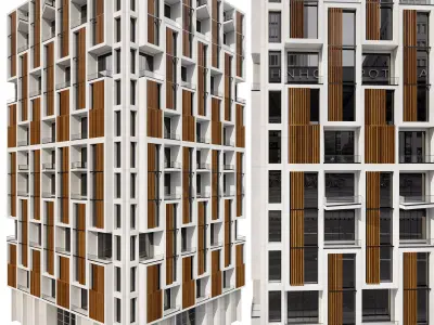 RESIDENTIAL BUILDING NO35 A 3D model