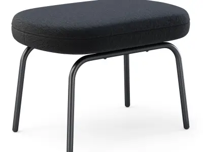 Era Footstool by Normann Copenhagen Low-poly 3D model