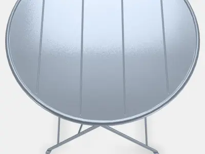 SUNDSO Table outdoor Low-poly 3D model