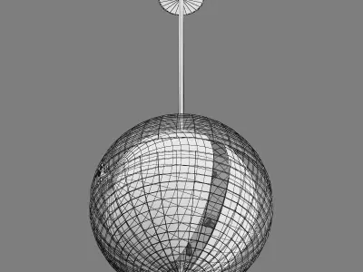 816043 Modena Lightstar chandelier 3D model