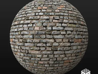 25 PBR Brick Textures 03 Texture