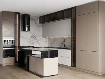 Kitchen 035 3D model