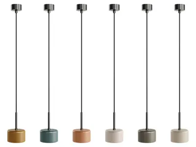 CORA C1129 Pendant Lamp by Aromas 3D model