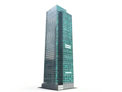  Times Square 24 Low Poly Building Bundle 