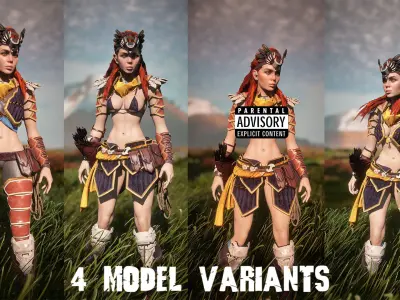 Horizon Zero Dawn - Carja Blazon Deluxe Rework 3D model