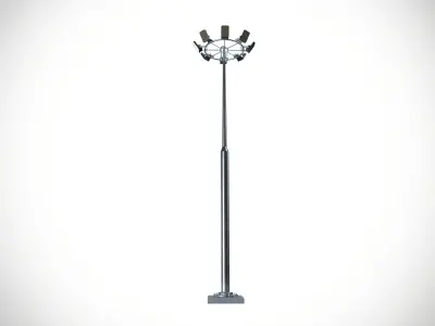 High Mast Light 3D model purchase