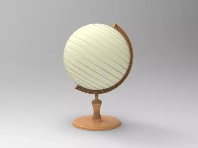 Monny Table Lamp Low-poly 3D model