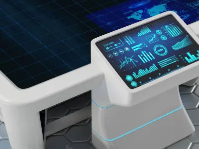  Sci Fi Holographic Tables Collection 