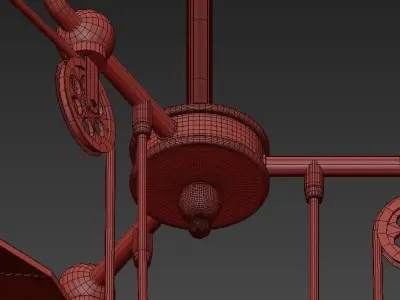 Loft Cone Pendant Reflector Balance 3 3D model