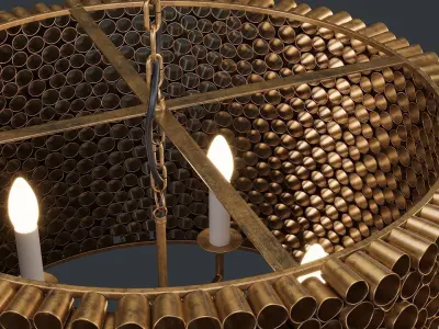 Port Merion Chandelier 3D model