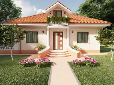 House 03 Exterior  3D model