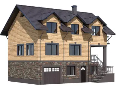 Cottage 025 3D model