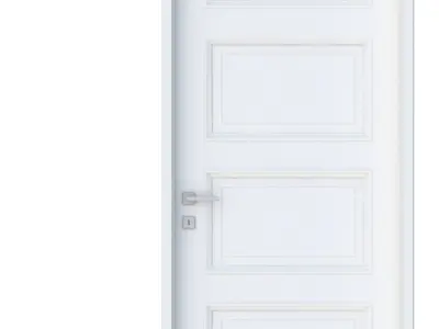 Room Door Type 9 3D print model