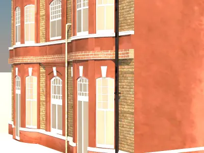 Building 3D Model brick 3D model