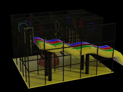 leisure park 3D model