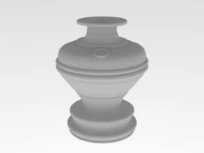 VASE Century 3D model 3D model
