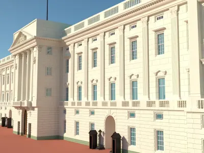 Buckingham Palace 3D model