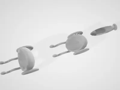 gondola carriage 3D model