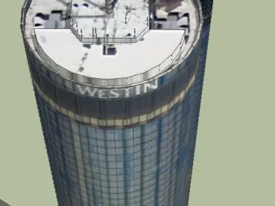 Westin Peachtree Plaza 3D model