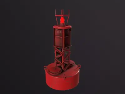 Buoy 3D Model Low-poly 3D model