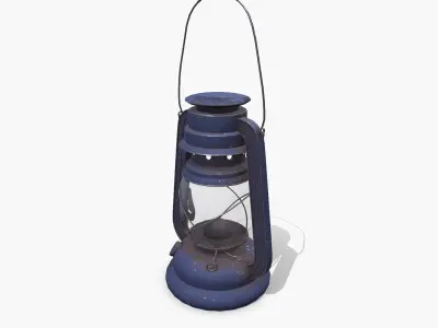 Old Lantern PBR Low-poly 3D model