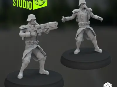 Lycan- Troop Builder 3D print model