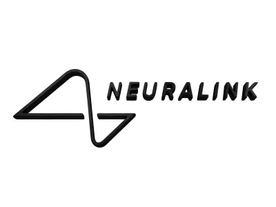 Neuralink Logo v2 004 Free low-poly 3D model