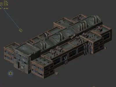 The future - urban waste virtual 04 3D model
