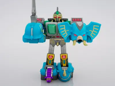 GaoKing Ultra Knight Low-poly 3D model