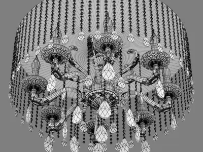 697182 Fastosita Osgona Chandelier 3D model