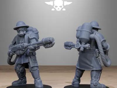 RoyalGuard Enforcers 3D print model