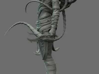 Yofiel - Angel of Divine Beauty 3D model