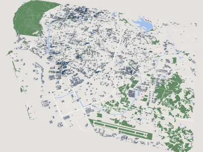 Kaohsiung City Taiwan 3D model