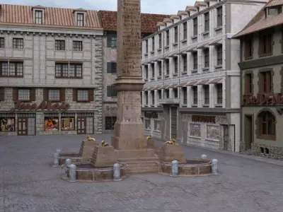 Circus Minimus in multiple formats 3D model