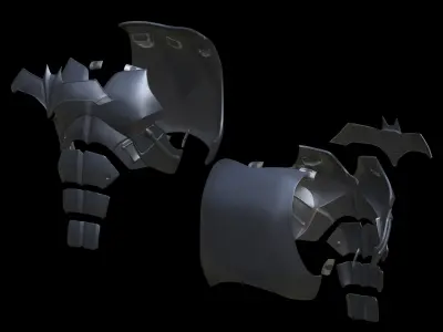 Bat Mando armor 3d print files 3D print model