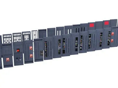 Death Star Wall Panel - 2 - 1-18 scale Kenner Hasbro 3D Model Pack