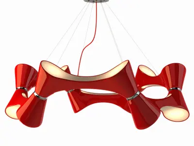 Chandelier Mantra  1563 Ora Rojo 3D model