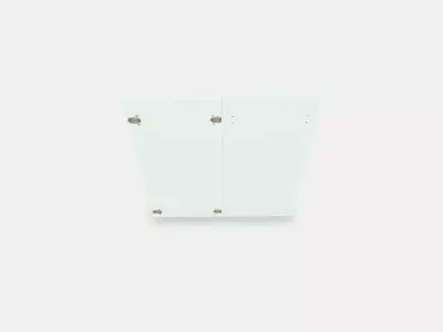 VOXTORP 2-p door f corner base cabinet set 4 Low-poly 3D model