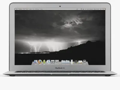 Apple MacBook Air 13 Low-Poly Low-poly 3D model