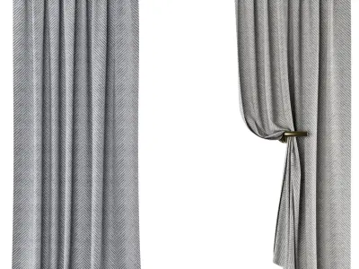 Curtains 125 Backhausen Rebbio Grande 3D model