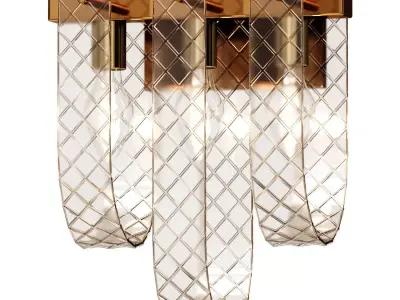 Sconce Larte Luce L35923 gold 3D model