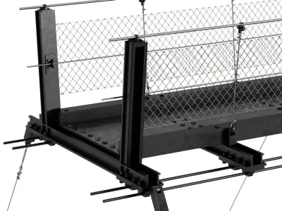 The Metal Bridge 3D model