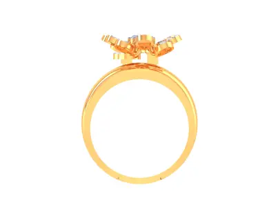 Women Ring MTL 3dm STL OBJ FBX Details 3D print model 13