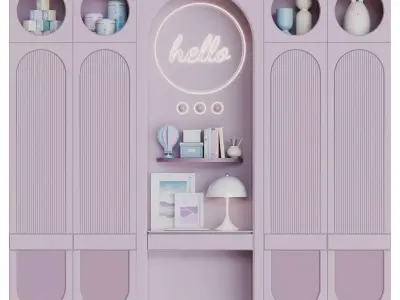 Child Room Decor-27 3D model