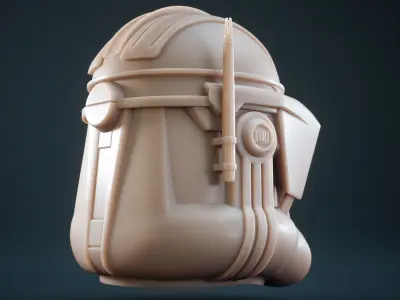 Commander Cody Helmet Star Wars 3D print model