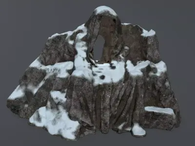 Soul Gate Low-poly 3D model